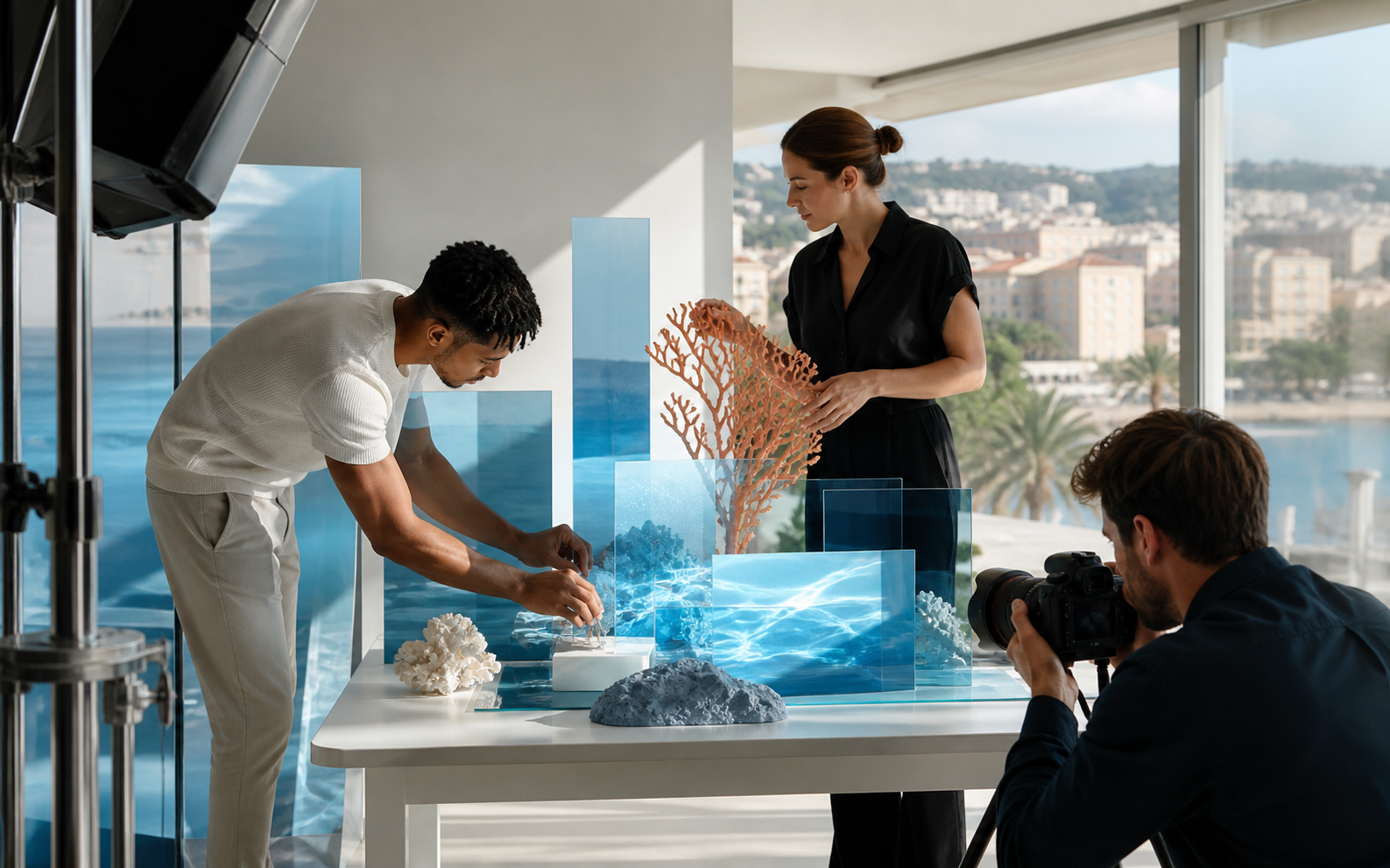 Prise de vue Crystal Shore